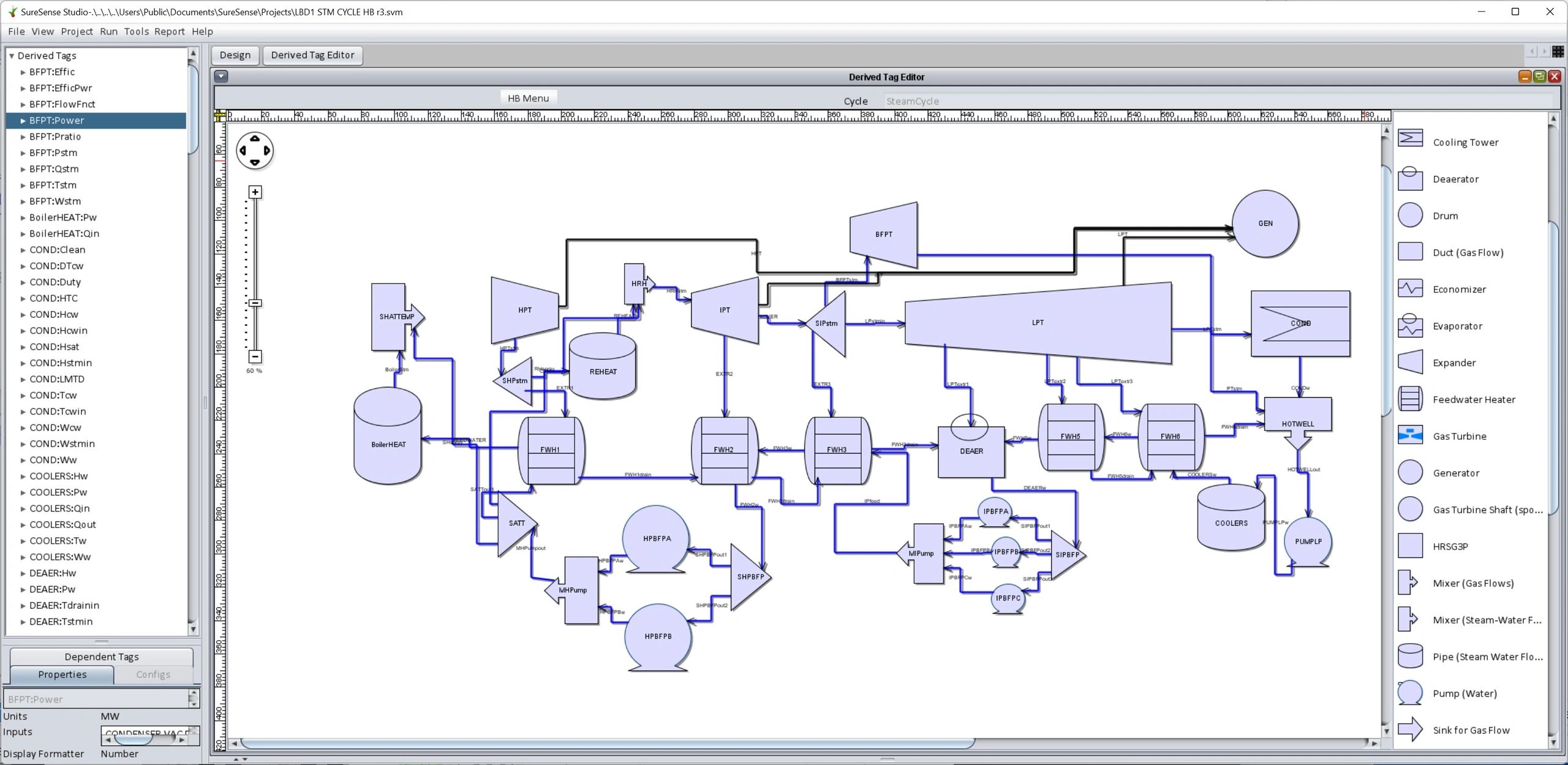 Power Plant Performance MapEx Software